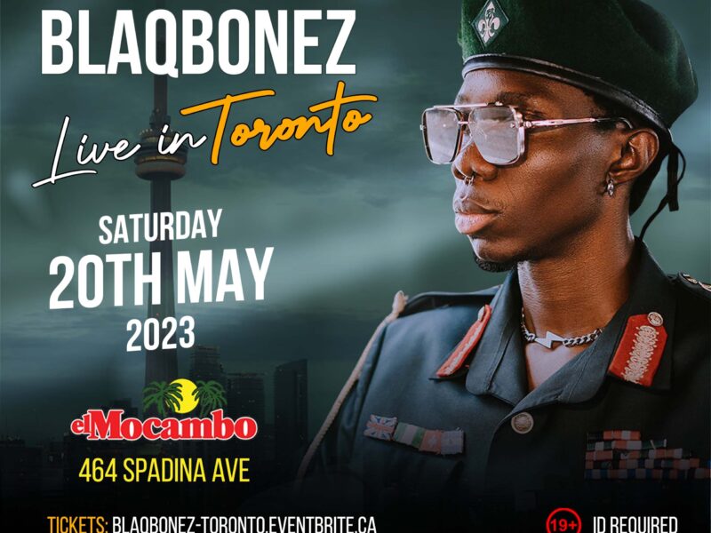 Blaq Bonez Live in Toronto