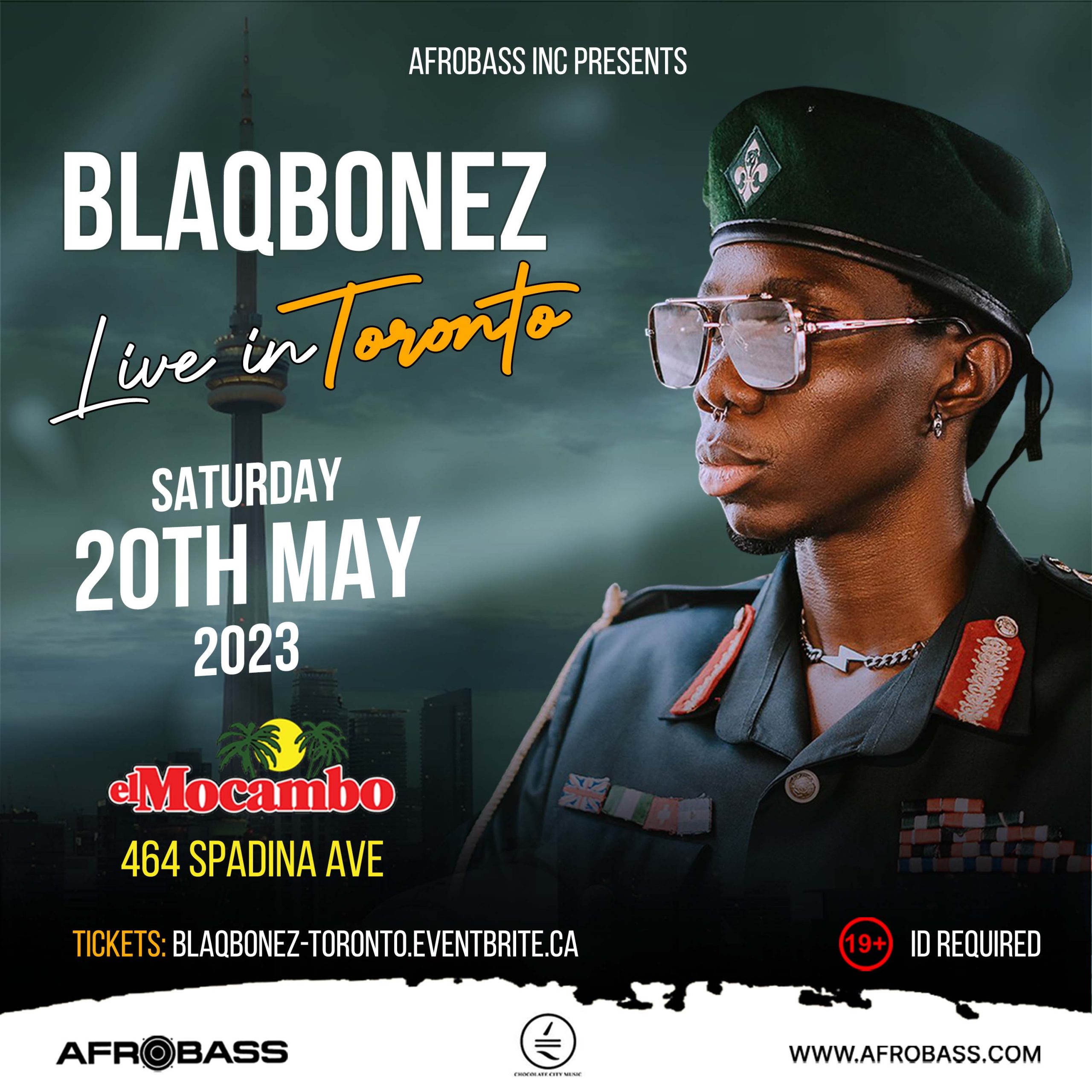 Blaq Bonez Live in Toronto