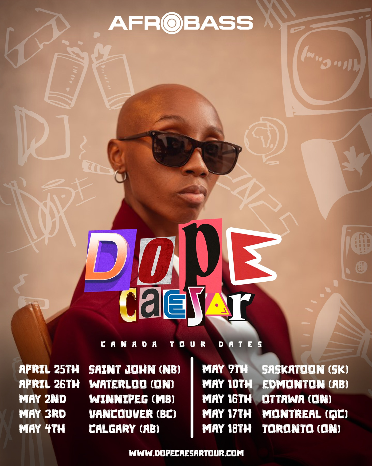 Dope Caesar Canada Tour