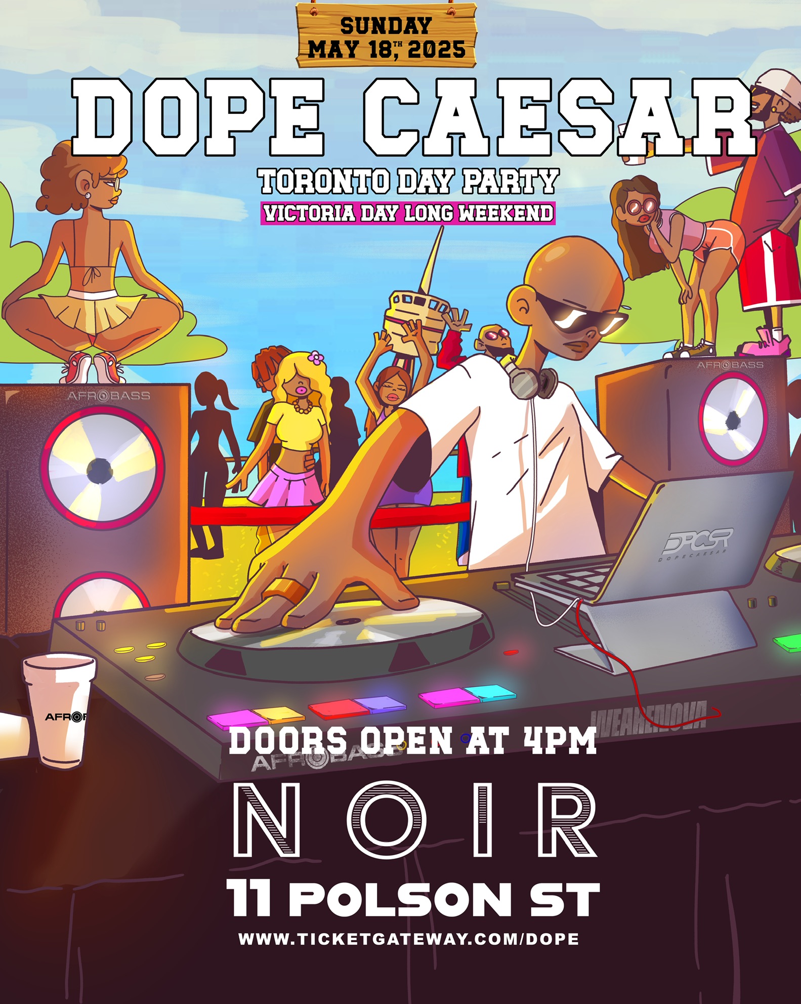 Dope Caesar Live in Toronto