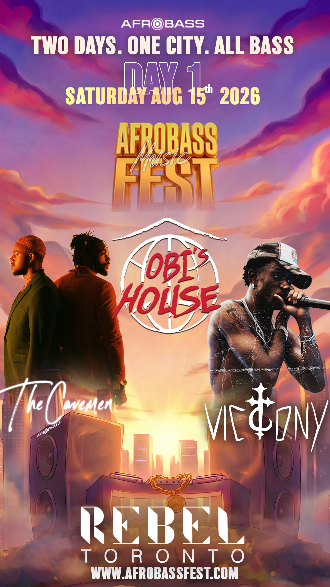 Afrobass Fest [Day 1]: Victony + The Cavemen. + Obi’s House + More!